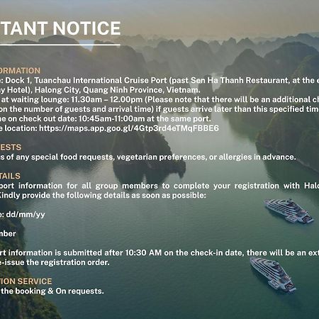 Grand Pioneers Halong Bay Cruise 1 Otel Ha Long Dış mekan fotoğraf